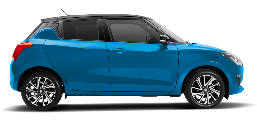 Blue black roof